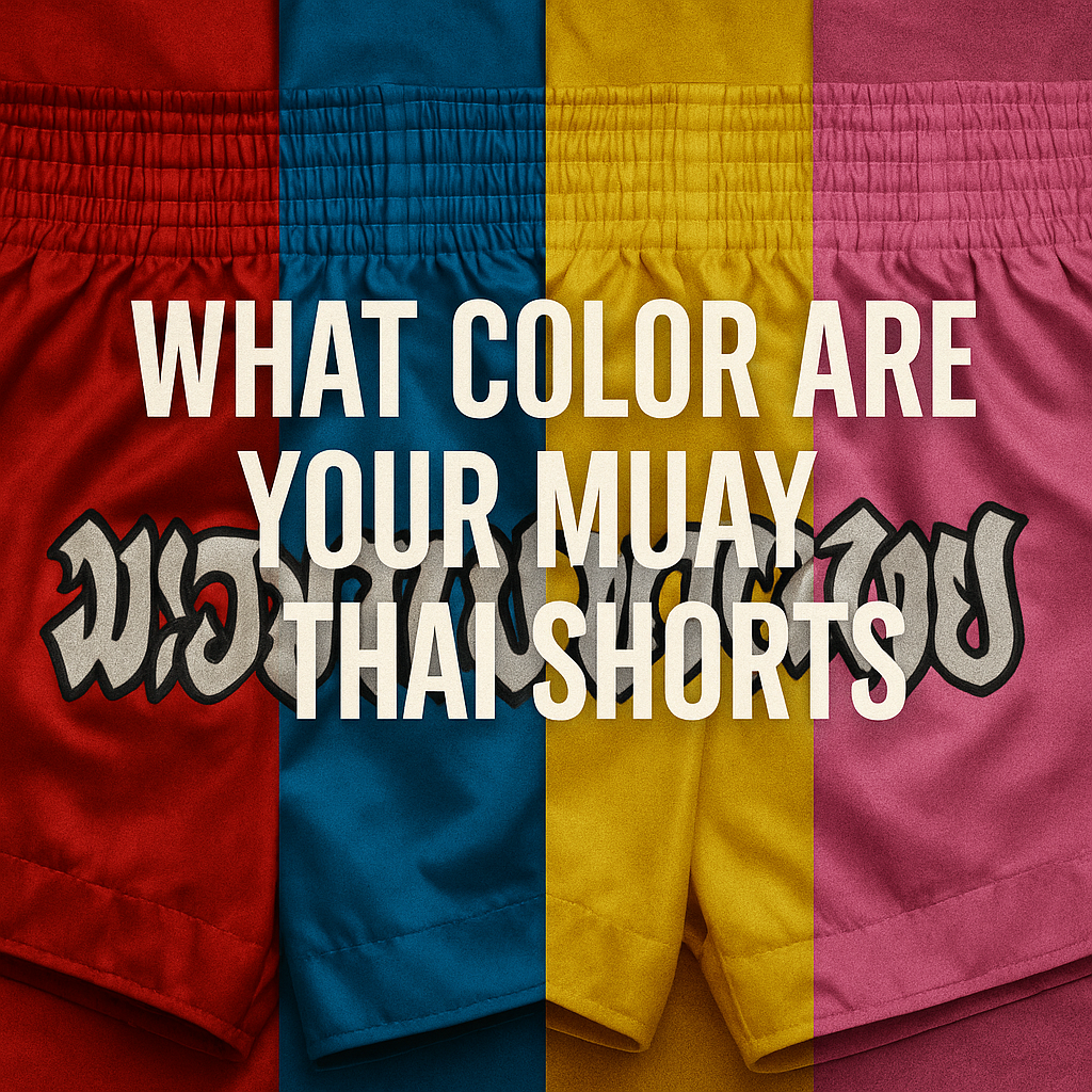what color are your muay thai shorts?
