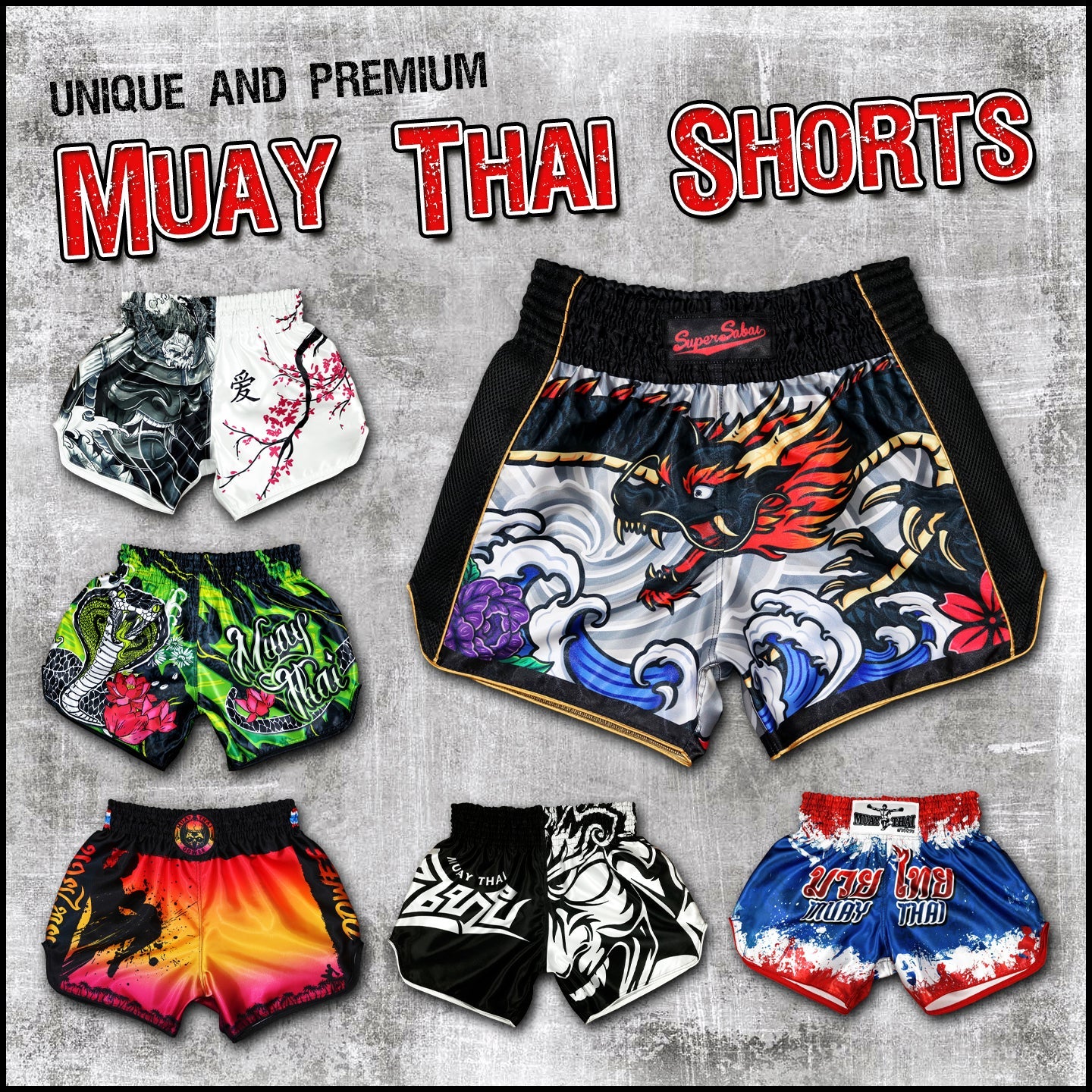 Muay Thai Boxing Shorts