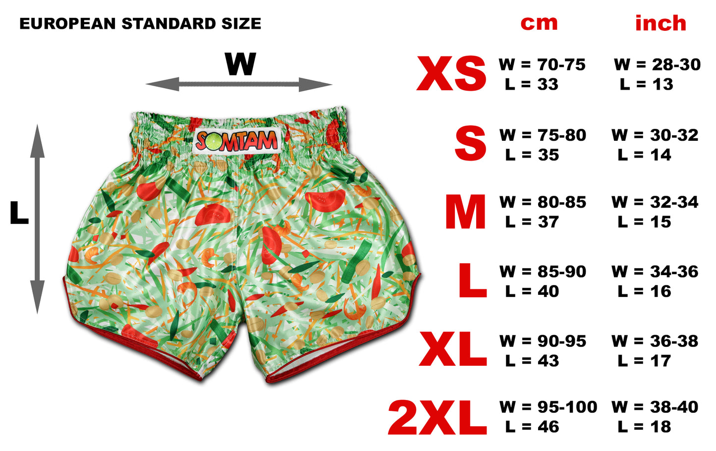 SOM TAM 🌶 Muay Thai Shorts