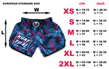 size chart for muay thai boxing shorts