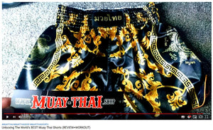 Motivation Man reviews our Muay Thai Shorts