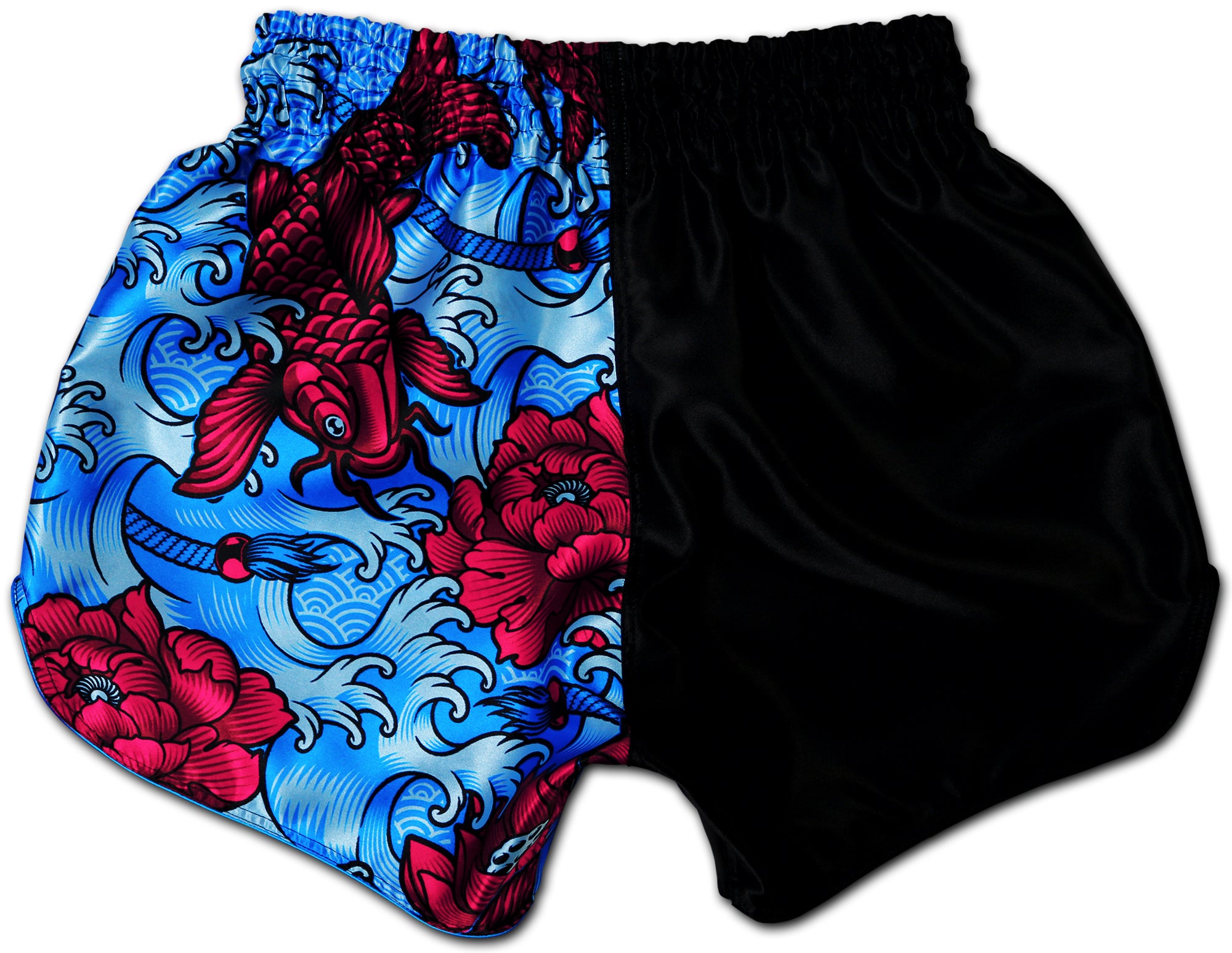 ❗️趙激レア❗️K-1 ボクシングショーツ ブラック YAKSHA | Luk Krung Black & Oni Muay Thai Shorts Handmade in Thailand