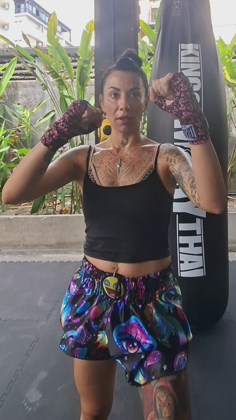 Women, Muay Thai Shorts size M