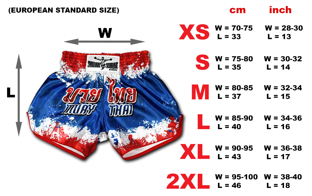 Muay Thai Boxing Shorts Thailand Flag