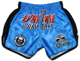 Muay Thai Boxing Shorts Blue Corner