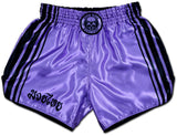 digital lavender muay thai shorts in the trend colors of 2023