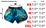 Phaya Naga Shorts size chart