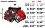 YAKSHA Shorts SIze Chart