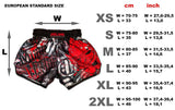 YAKSHA Shorts SIze Chart